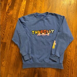 The weekend x Mr Thursday sweatshirt size large